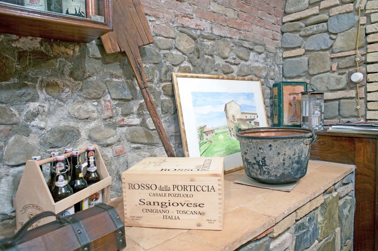 チニジャーノ Residenza Storica Casale Pozzuoloヴィラ エクステリア 写真